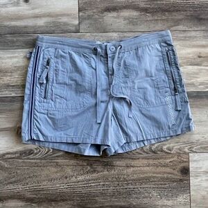 NWT Old Navy Every Day Shorts Women's Size 10 Blue Chino 4" in Zip Slash Pockets
